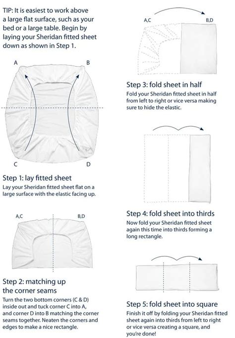 How to fold a fitted sheet the easiest way : coolguides | Folding ...