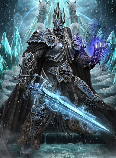 The Lich King by Ze-l | Warcraft art, World of warcraft wallpaper, Lich ...