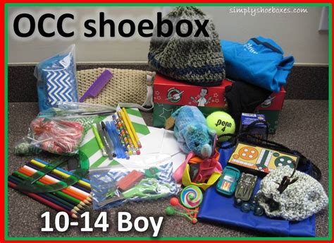 Operation Christmas Child Shoebox Packed for 10-14 Year Old Boy ...