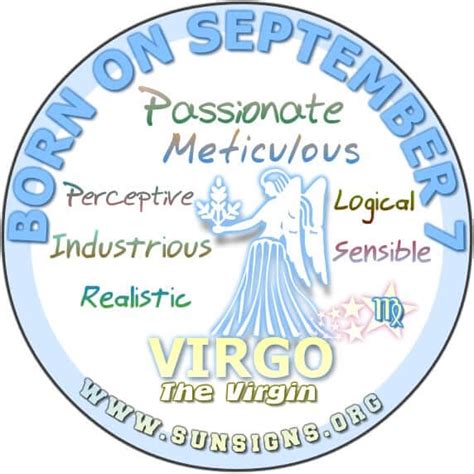 September 7 Zodiac Horoscope Birthday Personality - SunSigns.Org