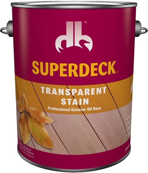 Buy the SuperDeck/DuckBack DPI-1901-4 Superdeck Transparent Stain ...