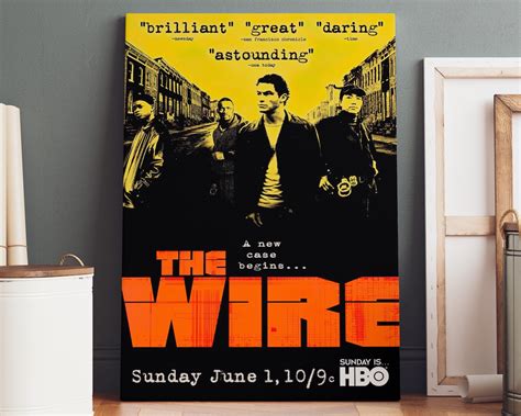 The Wire Poster Canvas the Wire Canvas Print, the Wire Print, Canvas ...