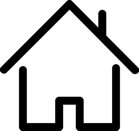 Download House Outline Svg Png Icon Free Download - House Outline Png ...