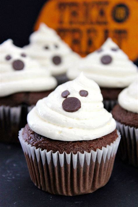 Halloween Ghost Cupcakes Recipe