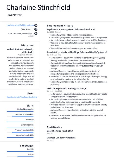 Behavioral Therapist Resume Example and Writing Guide