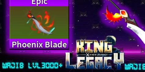 Buy Item Phoenix Blade King Legacy (PB) Roblox Most Complete and ...