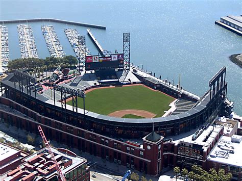 AT & T Park - SF | Mlb stadiums, Baseball park, Stadium