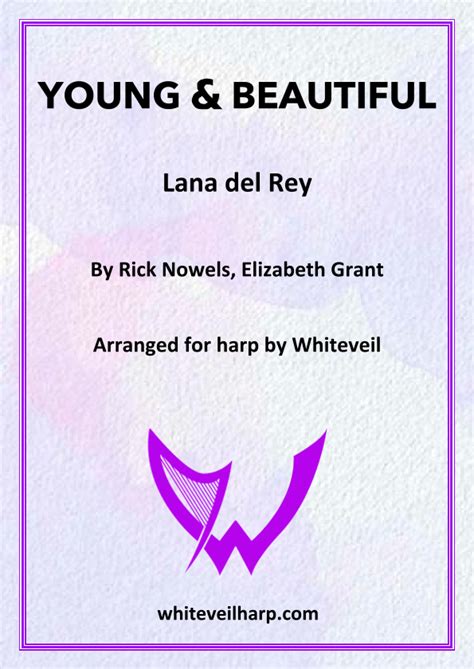 Young And Beautiful (arr. Whiteveil) by Lana Del Ray Sheet Music for ...