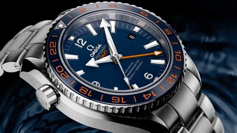 New Version of Omega Seamaster Planet Ocean GMT Replica Watch with ...