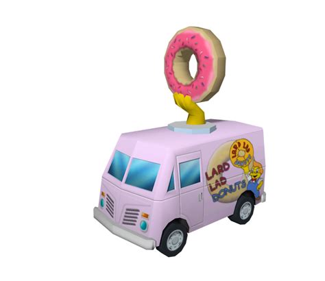 PC / Computer - The Simpsons: Hit & Run - Donut Truck - The Models Resource