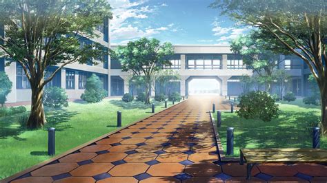 anime school wallpaper,propiedad,edificio,arquitectura,casa,árbol ...