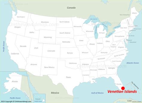 Venetian Islands Map | Miami, Florida, U.S. | Detailed Maps of Venetian ...