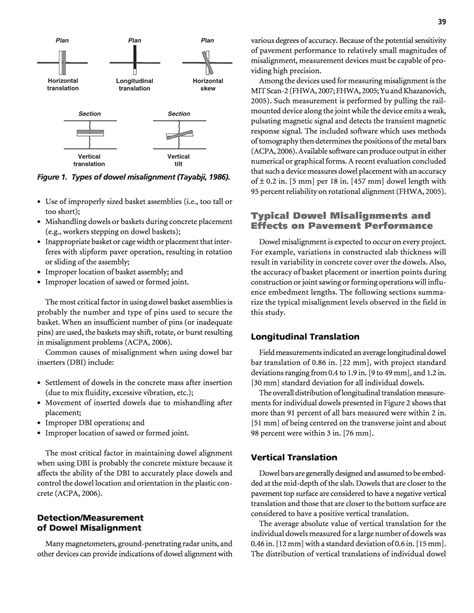 Attachment A - Recommended Guidelines for Dowel Alignment in Concrete ...