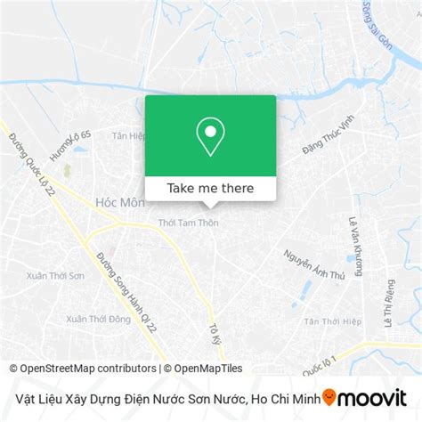 How to get to Vật Liệu Xây Dựng Điện Nước Sơn Nước in Hóc Môn by Bus?