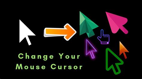 How To Change Your Mouse Cursor Windows 10 Youtube