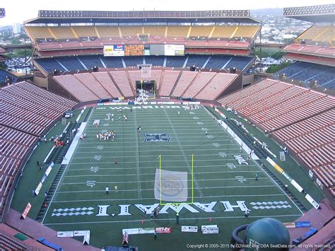 Yellow A at Aloha Stadium - RateYourSeats.com