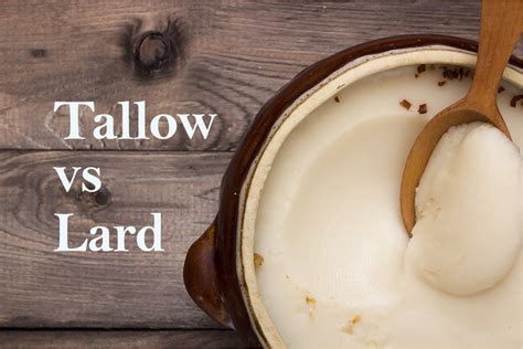 Tallow vs. Lard (and a Bit of Suet) Differences, Benefits & Uses ...