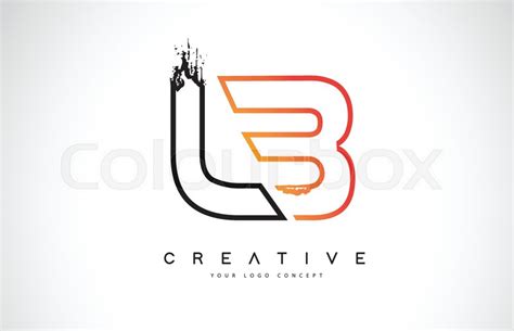 LB Creative Modern Logo Design Vetor ... | Stock vector | Colourbox