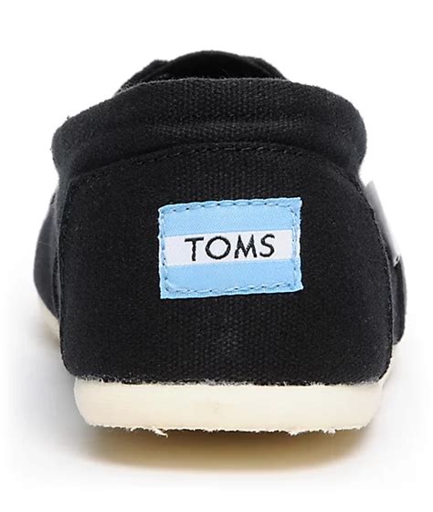 Toms Shoes Mens Classic Black Shoes | Zumiez