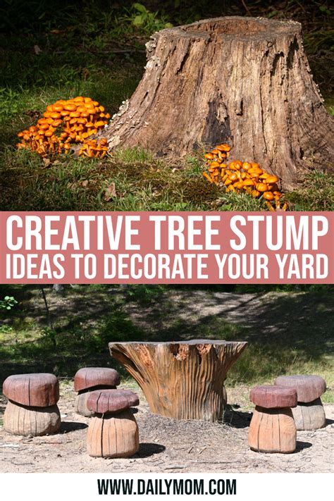 7 Creative Tree Stump Ideas To Decorate Your Yard