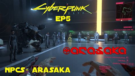 Arasaka Characters | NPCs | Cyberpunk 2077 - YouTube