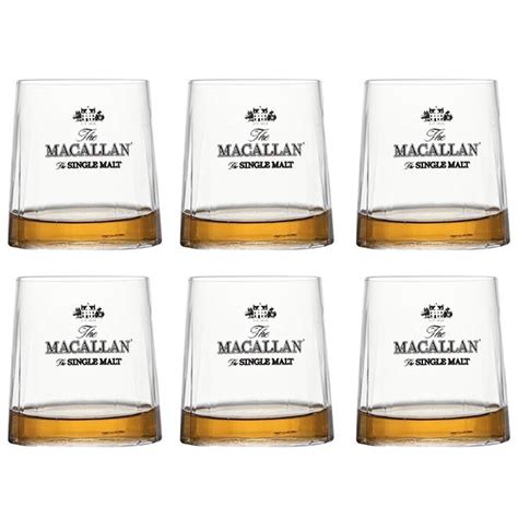 Macallan Modern Whisky Glass Tumbler with Free Shipping