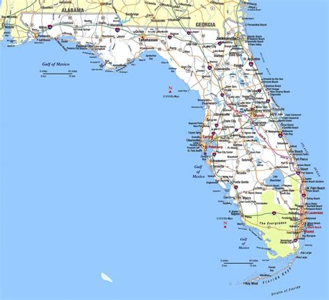 Free Map Of Florida Cities - Printable Maps