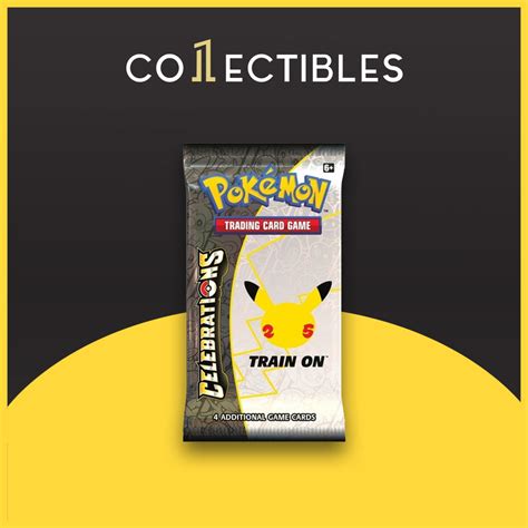 Pokémon TCG: 25th Anniversary Celebrations Booster Pack – 1Collectibles