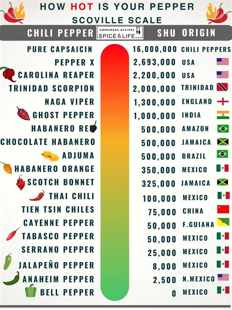 The Scoville Scale: A Comprehensive Guide | Spice and Life