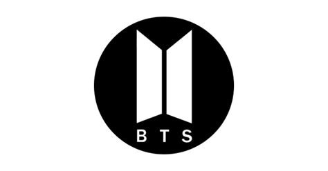 BTS Logo - Bts Logo - Sticker | TeePublic