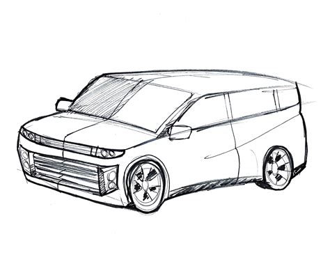 Car Perspective Drawing | Free download on ClipArtMag