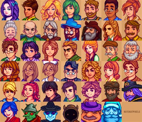 Stardew Valley portrait overhaul mod reworks all character expressions ...