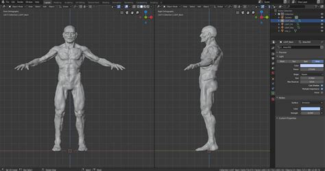 Blender 2.8 character project – Part 1 – Sculpting – Freestyle rough ...