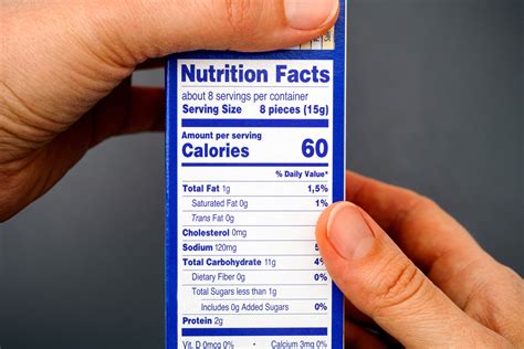 Nutrition Facts Label Template Google Docs - Home Alqu