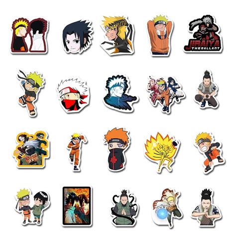 Anime 100pcs Stickers Pack Laptop Decal Waterproof | Etsy