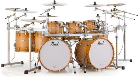 Pearl Masterworks 9-piece Stadium Exotic Shell Pack - Sunburst over ...