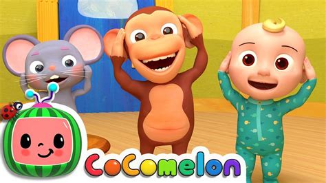 Head Shoulders Knees & Toes | CoComelon Nursery Rhymes & Kids Songs ...