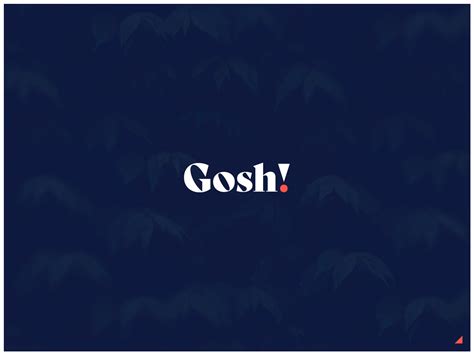 Gosh Logo designs, themes, templates and downloadable graphic elements ...