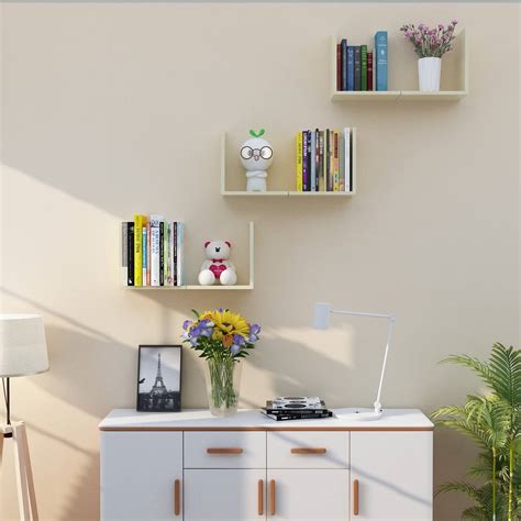 Multiple Combinations Wall Mounted Bookshelf For Kids Bookshelf ...