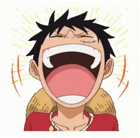 One Piece Luffy GIF - OnePiece Luffy Laugh - Discover & Share GIFs