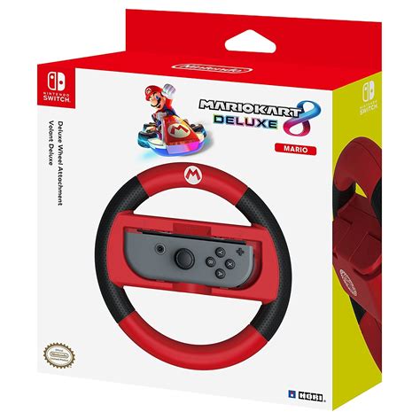 Hori Nintendo Switch Mario Kart 8 Deluxe Wheel - Mario | Switch | In ...