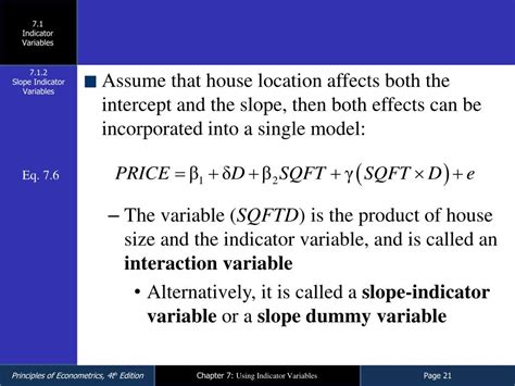 PPT - Chapter 7 Using Indicator Variables PowerPoint Presentation, free ...