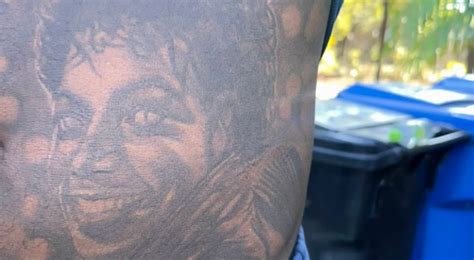 Offset shows fans a picture of his Michael Jackson tattoo