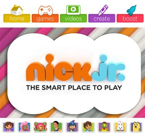 Nick Jr.'s Online Games & Activities--this site works well for the ...