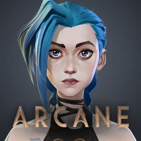 ARCANE - Jinx - Modeling & Texturing, Thibaut Granet on ArtStation at ...