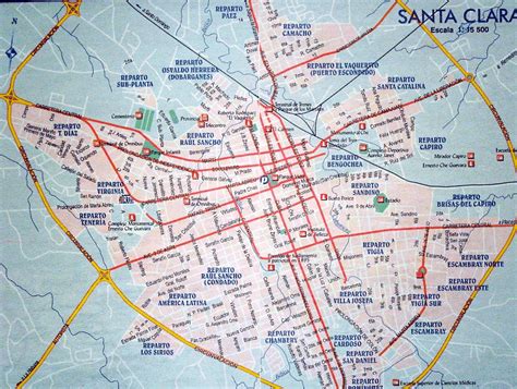 Santa Clara Map - Santa Clara Cuba • mappery