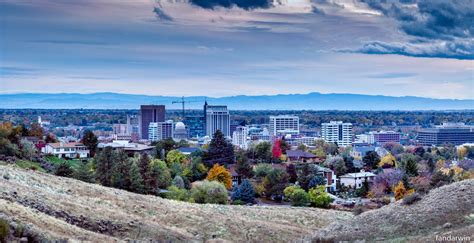 Boise Skyline Fall 2015 Panorama | Skyline, Panorama, Boise