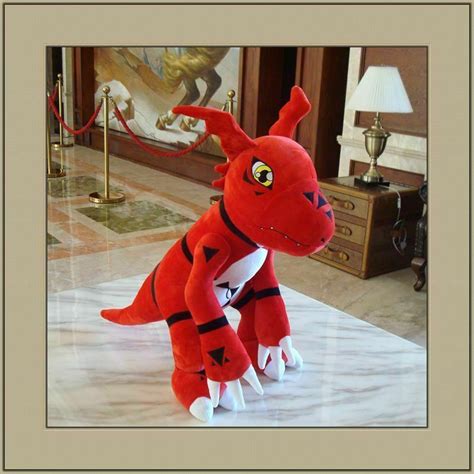 Digital Digimon Guilmon Plush Doll Kids Stuffed Toy Pillow Xmas Gift | eBay