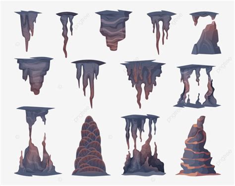 Stalagmite Stones Rock Stalactite Formation, Inside, Layer, Nature PNG ...