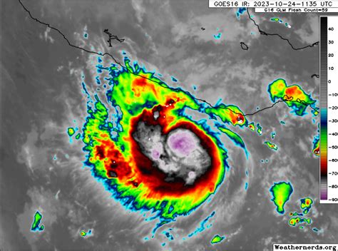 October 24, 2023 Outlook: Otis should impact Mexico as a hurricane ...